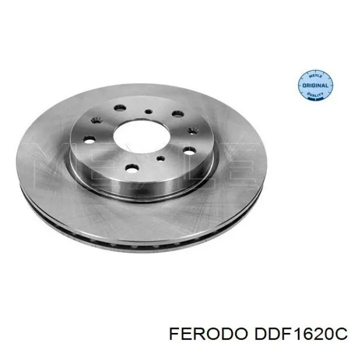 DDF1620C Ferodo диск гальмівний передній
