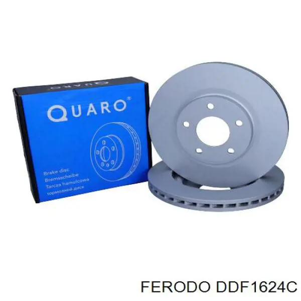 Купити DDF1624C Ferodo Ротор гальмівний