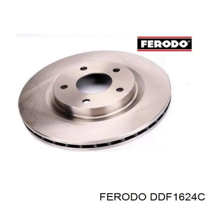 DDF1624C Ferodo Гальмо дискове переднє