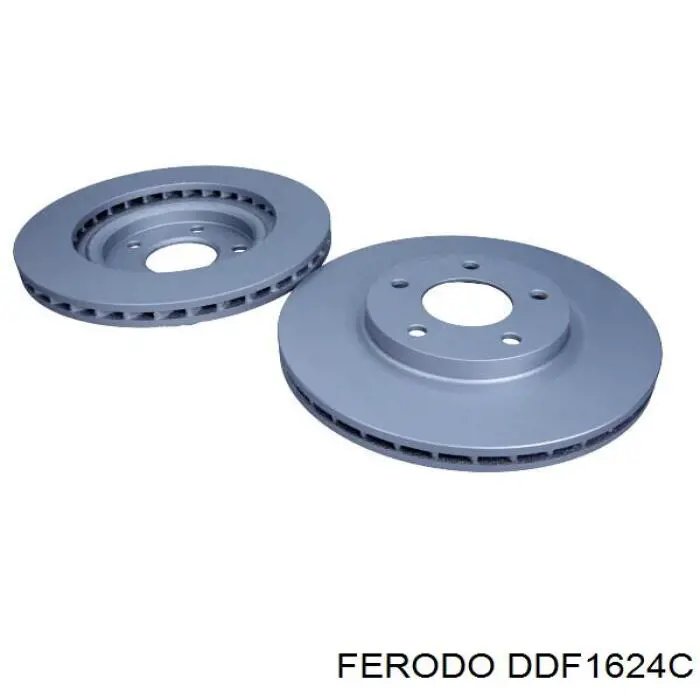 Диск переднього гальма Ferodo DDF1624C ціна, від 44.30 USD