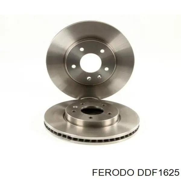 DDF1625 Ferodo диск гальмівний передній