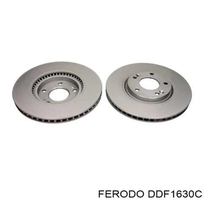 Диск гальмівний передній Ferodo DDF1630C