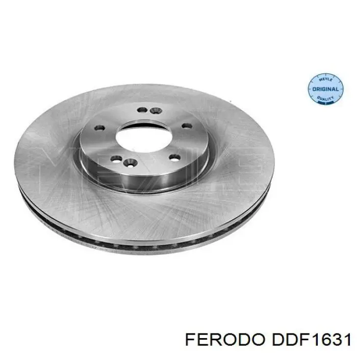 DDF1631 Ferodo Гальмо дискове переднє