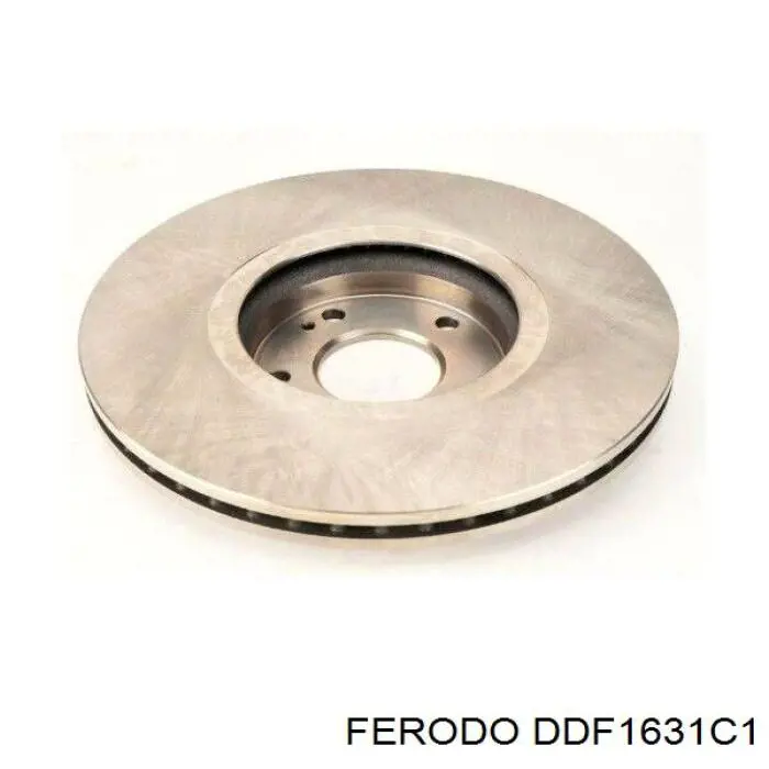 Диск переднього гальма Ferodo DDF1631C1 ціна, від 87.10 USD