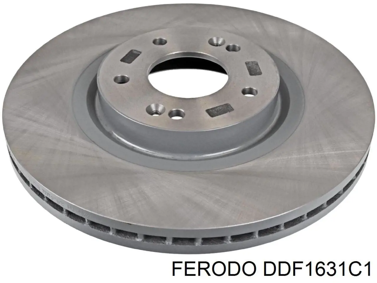DDF1631C1 Ferodo диск гальмівний передній