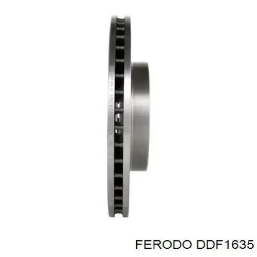 Диск гальмівний передній Ferodo DDF1635