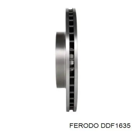 DDF1635 Ferodo Гальмо дискове переднє