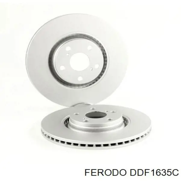 DDF1635C Ferodo Гальмо дискове переднє