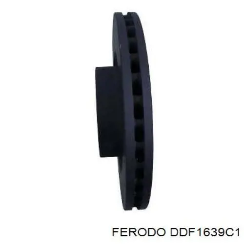Гальмівні диски передні DDF1639C1 Ferodo