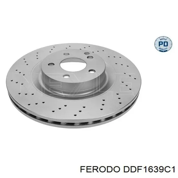 Купити DDF1639C1 Ferodo Ротор гальмівний