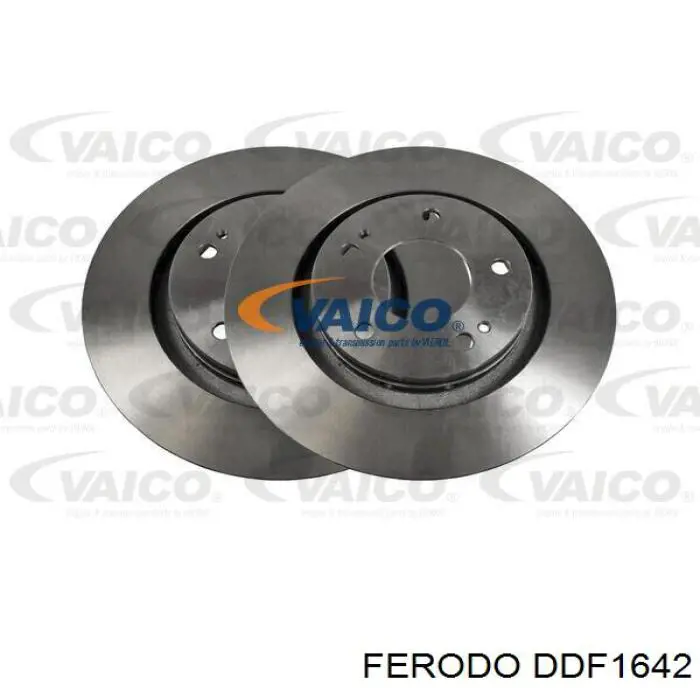 Гальмівні диски передні DDF1642 Ferodo