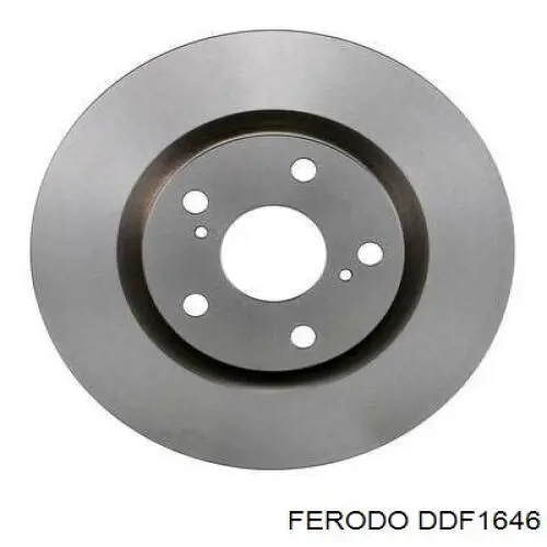 Купити DDF1646 Ferodo Ротор гальмівний