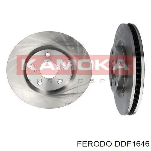 Гальмівні диски передні DDF1646 Ferodo