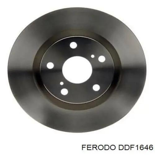 Диск переднього гальма Ferodo DDF1646 ціна, від 45.64 USD