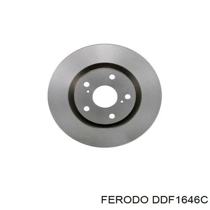DDF1646C Ferodo диск гальмівний передній
