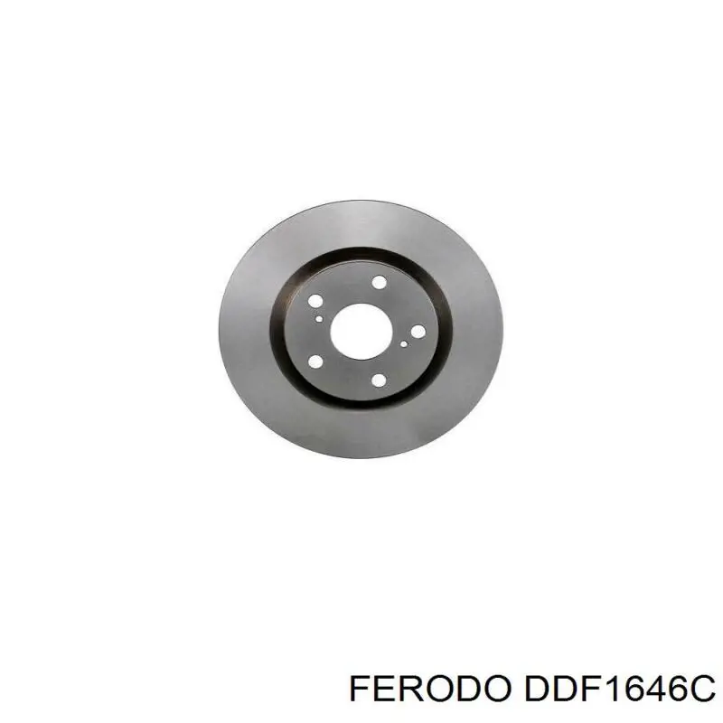 Диск переднього гальма Ferodo DDF1646C ціна, від 50.52 USD