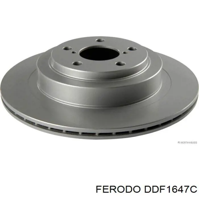 Купити DDF1647C Ferodo Диск заднього гальма