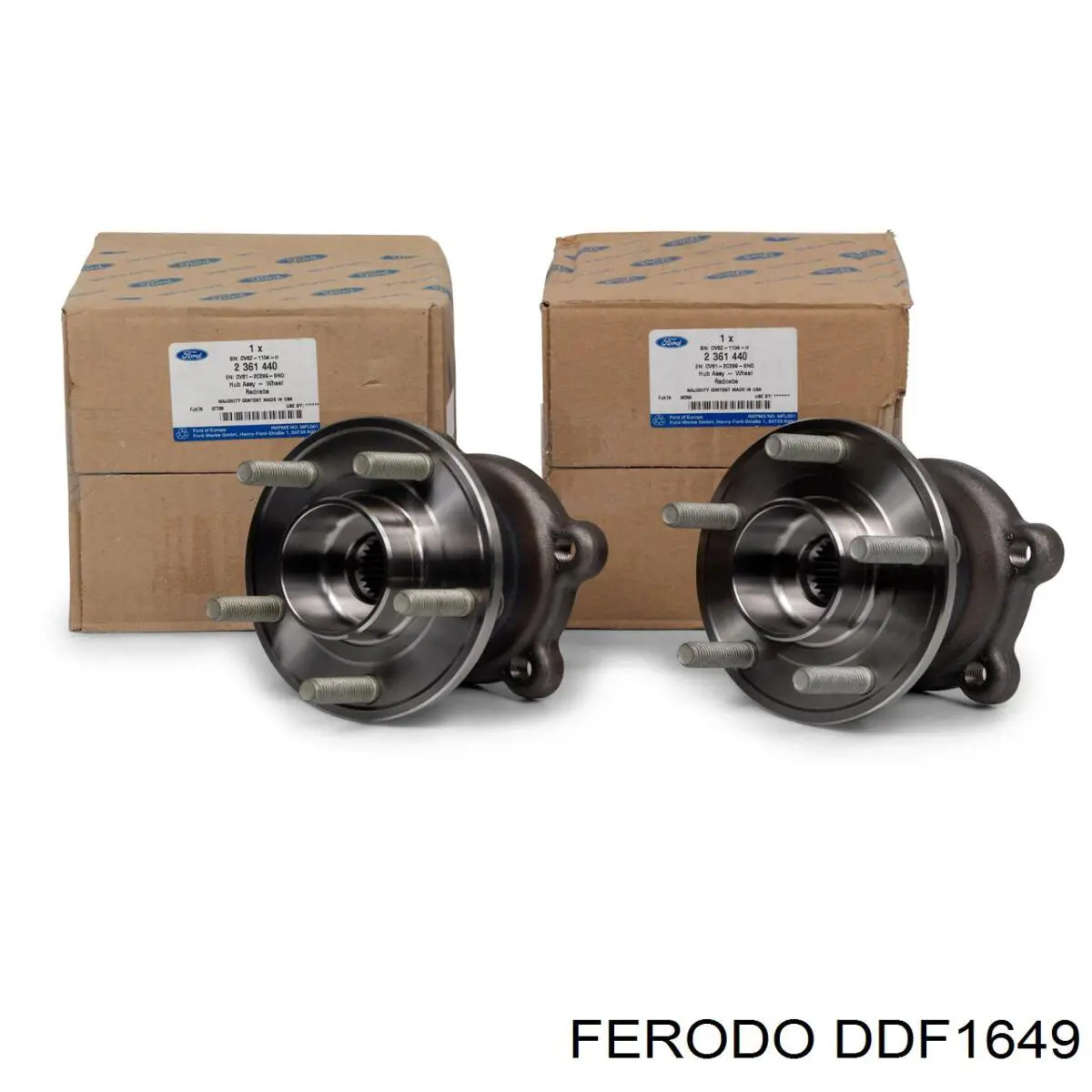 Гальмівні диски передні DDF1649 Ferodo