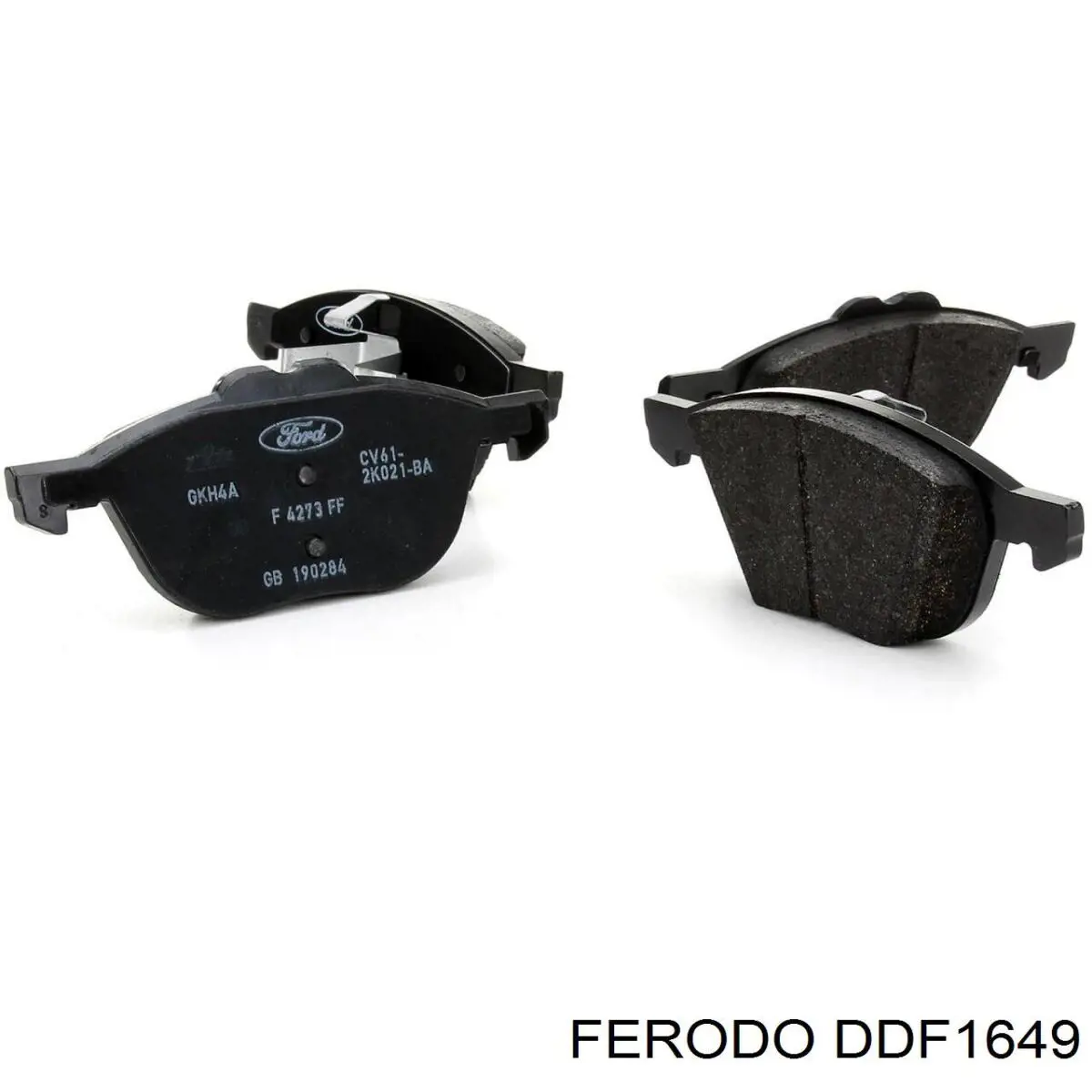 DDF1649 Ferodo Гальмо дискове переднє