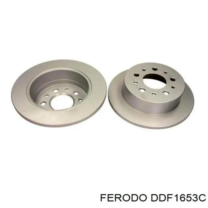 Гальмівні диски DDF1653C Ferodo
