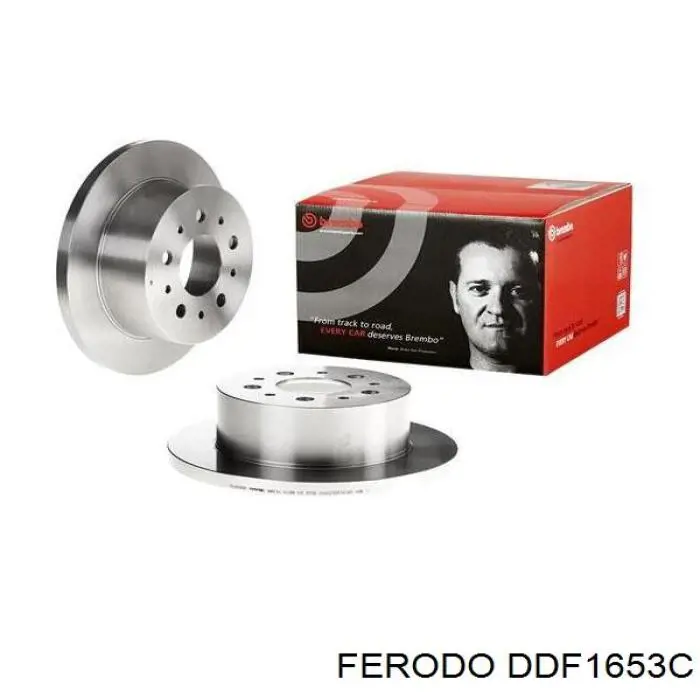 DDF1653C Ferodo Дискові гальма
