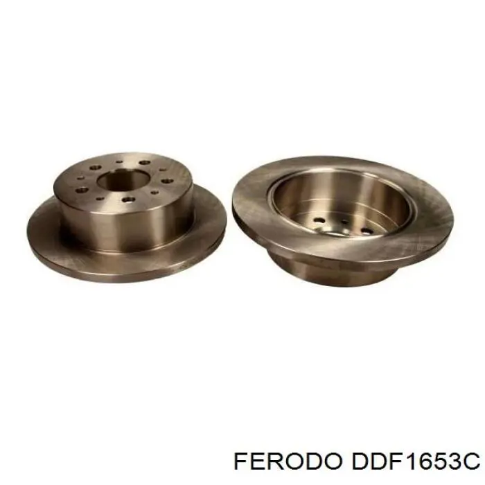 Задні дискові гальма Ferodo DDF1653C ціна, від 61.27 USD