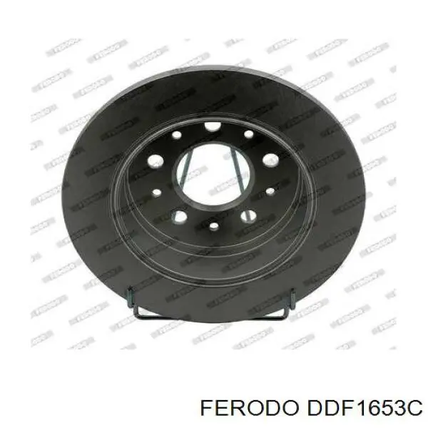DDF1653C Ferodo диск гальмівний задній
