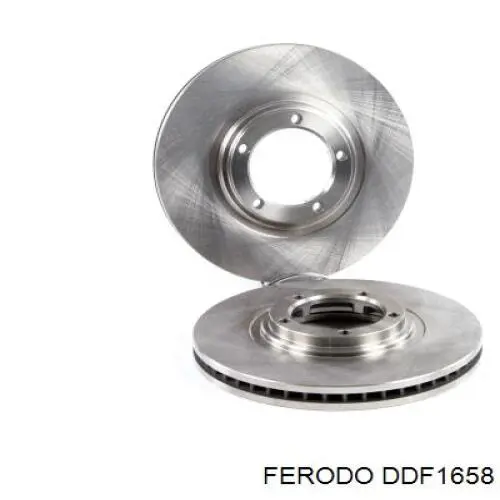 Диск переднього гальма Ferodo DDF1658 ціна, від 38.21 USD