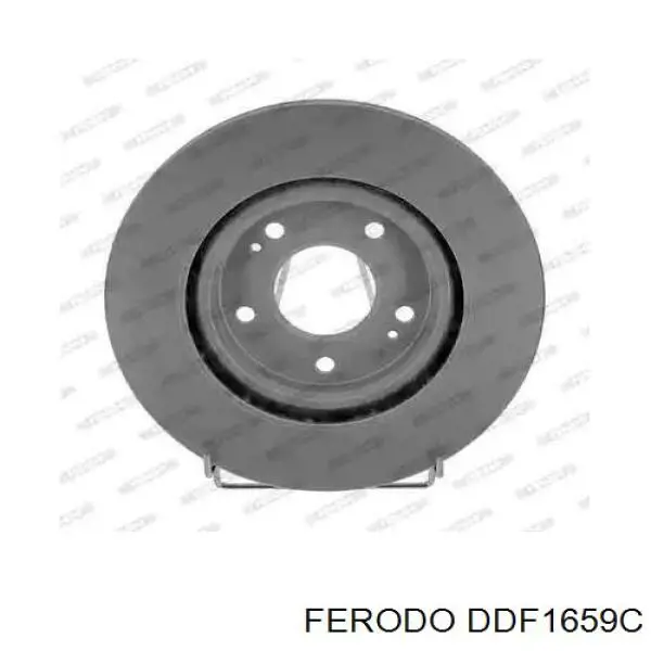 Диск переднього гальма Ferodo DDF1659C ціна, від 39.00 USD