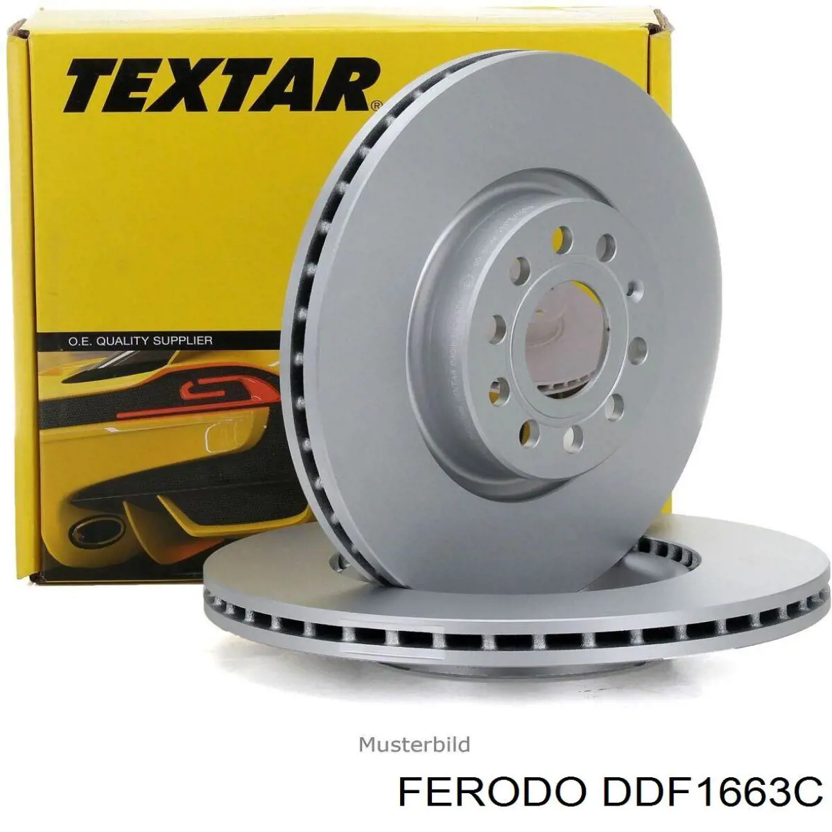 Купити DDF1663C Ferodo Ротор гальмівний