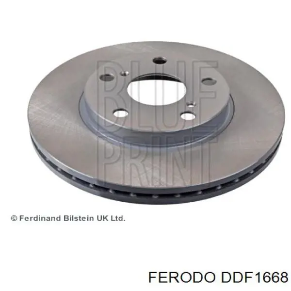 DDF1668 Ferodo диск гальмівний передній