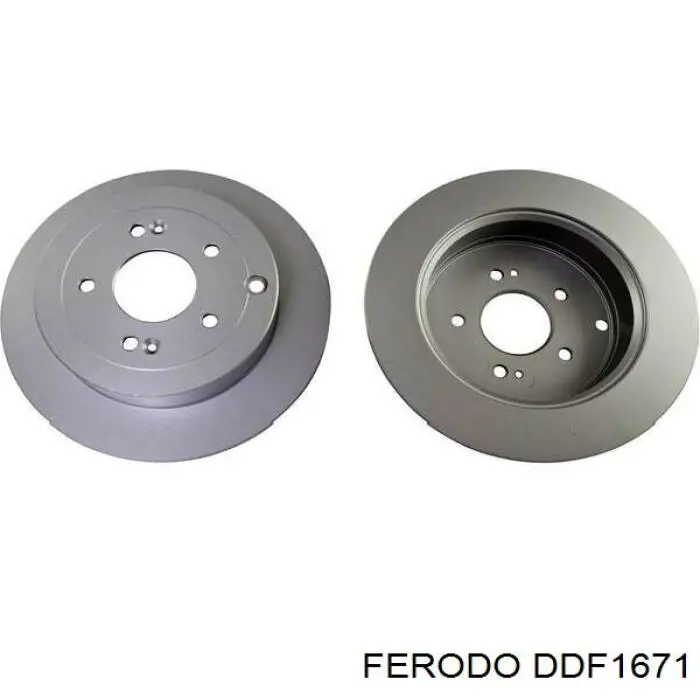 DDF1671 Ferodo Дискові гальма