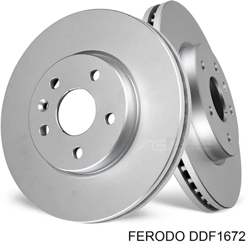 Диск гальмівний задній Ferodo DDF1672