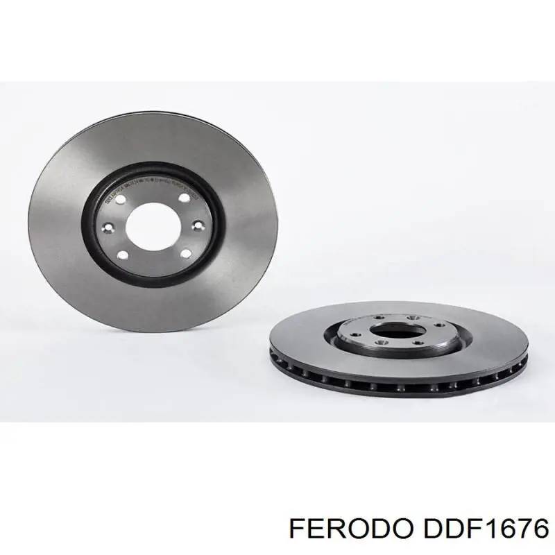 Купити DDF1676 Ferodo Ротор гальмівний