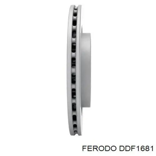 Гальмівні диски DDF1681 Ferodo