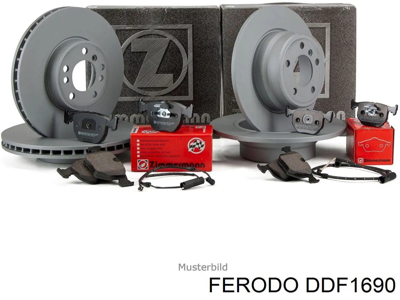Купити DDF1690 Ferodo Ротор гальмівний