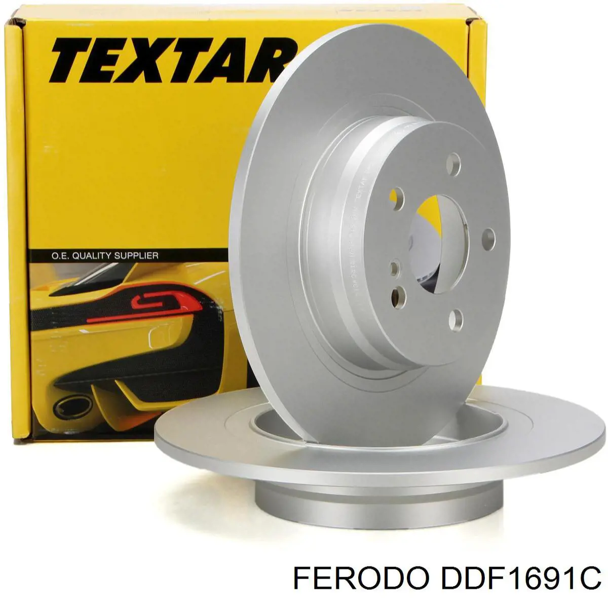 Гальмівні диски DDF1691C Ferodo