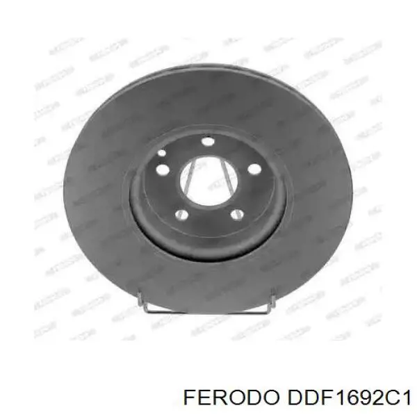 Гальмівні диски передні DDF1692C1 Ferodo