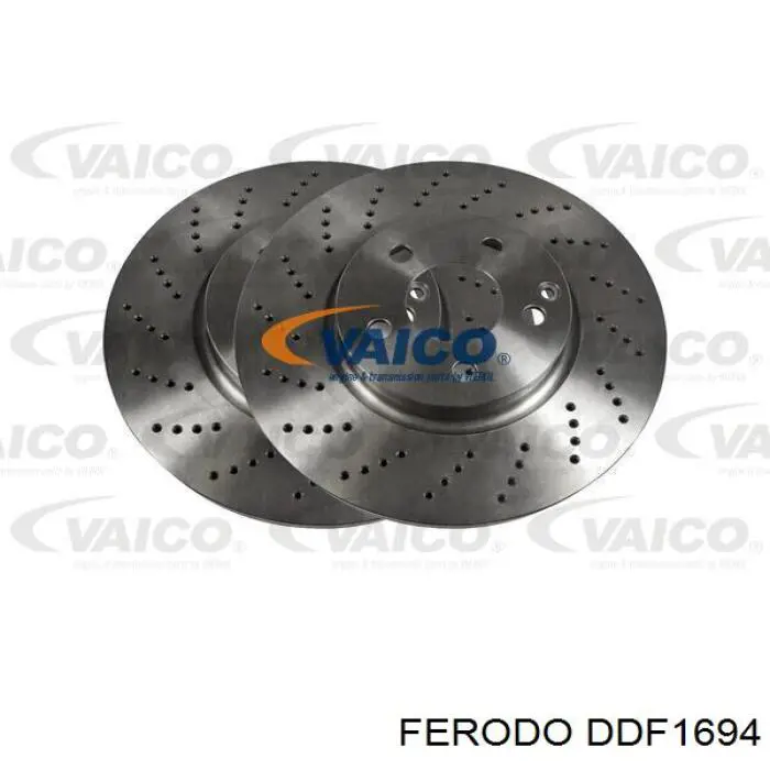 Диск переднього гальма Ferodo DDF1694 ціна, від 76.33 USD