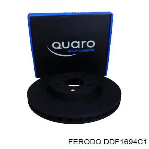 Гальмівні диски передні DDF1694C1 Ferodo