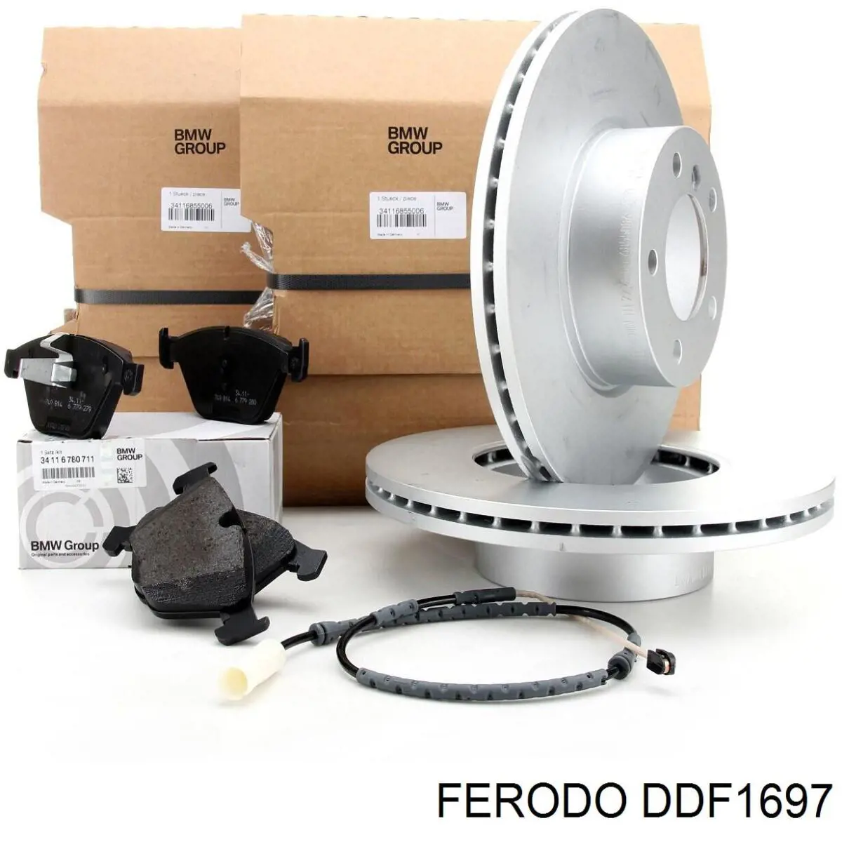 Задні дискові гальма Ferodo DDF1697 ціна, від 57.56 USD