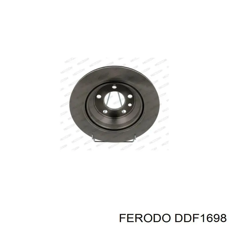 DDF1698 Ferodo диск гальмівний задній