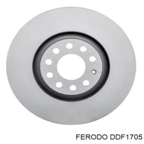 Диск гальмівний передній Ferodo DDF1705
