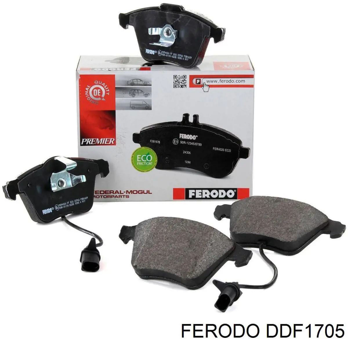 Гальмівні диски передні DDF1705 Ferodo