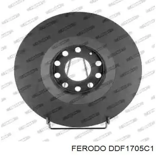 Диск переднього гальма Ferodo DDF1705C1 ціна, від 63.69 USD