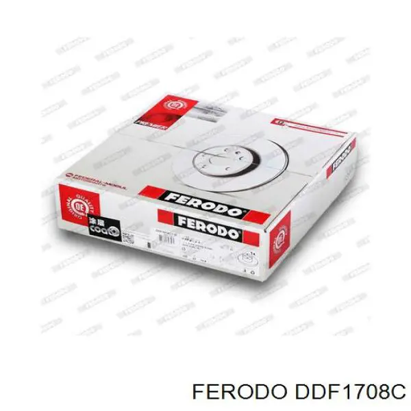 Гальмівні диски передні DDF1708C Ferodo