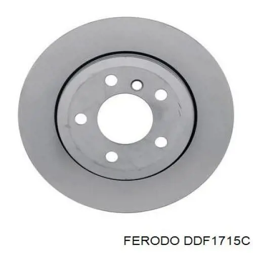 Гальмівні диски DDF1715C Ferodo