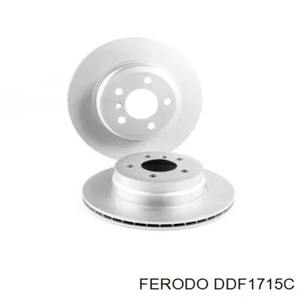 DDF1715C Ferodo Дискові гальма