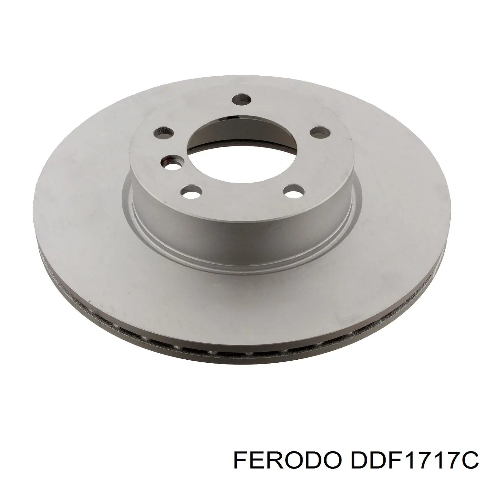 Диск переднього гальма Ferodo DDF1717C ціна, від 78.43 USD
