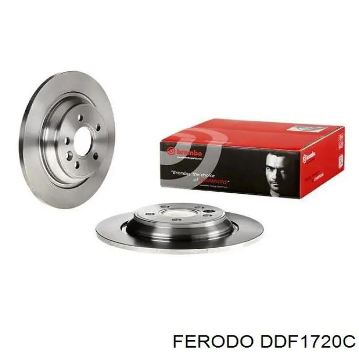 Купити DDF1720C Ferodo Ротор гальмівний